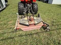Big Bee Finishing Mower - Rear discharge, 3 Pt hitch, 5' Deck, 4 Wheels