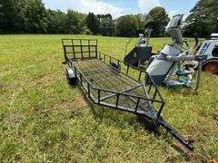Single Axle Trailer 5' x 10' - 3' Ramp - Bill of Sale Only