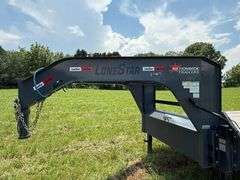 2024 LoneStar 40' x 8' Gooseneck Trailer - Chain box - Title applied for
