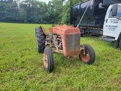 1962 MF Model 35 Tractor - Runs but need battery - Includes 5' bush hog - Description corrected based on serial number