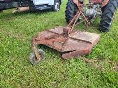 1962 MF Model 35 Tractor - Runs but need battery - Includes 5' bush hog - Description corrected based on serial number