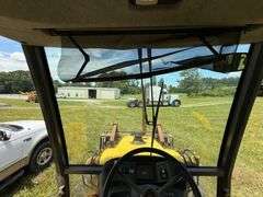 New Holland LB75B - Clam shell front bucket, Extend-a-hoe, 4 x 4, Cab, 5286 hrs, 36" back bucket