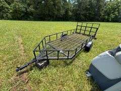 Single Axle Trailer 5' x 10' - 3' Ramp - Bill of Sale Only