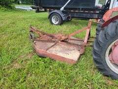 1962 MF Model 35 Tractor - Runs but need battery - Includes 5' bush hog - Description corrected based on serial number