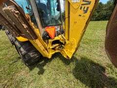 New Holland LB75B - Clam shell front bucket, Extend-a-hoe, 4 x 4, Cab, 5286 hrs, 36" back bucket