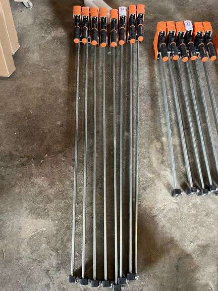 8 Jorgensen Cabinet Clamps - 48"