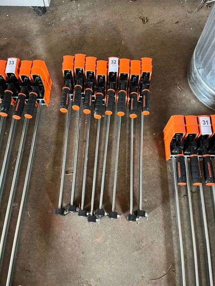 8 Jorgensen Cabinet Clamps - 18"