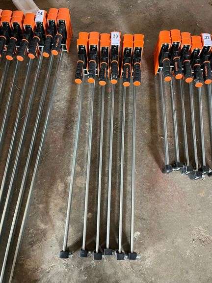 6 Jorgensen Cabinet Clamps - 30"