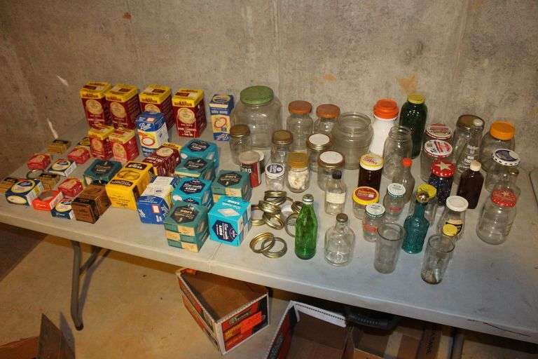 Glass Jar Lids, Glass Jars, and Glass Bottles image