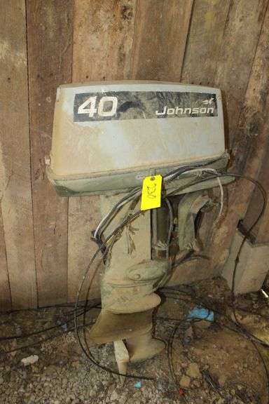 40 HP Johnson Boat Motor image