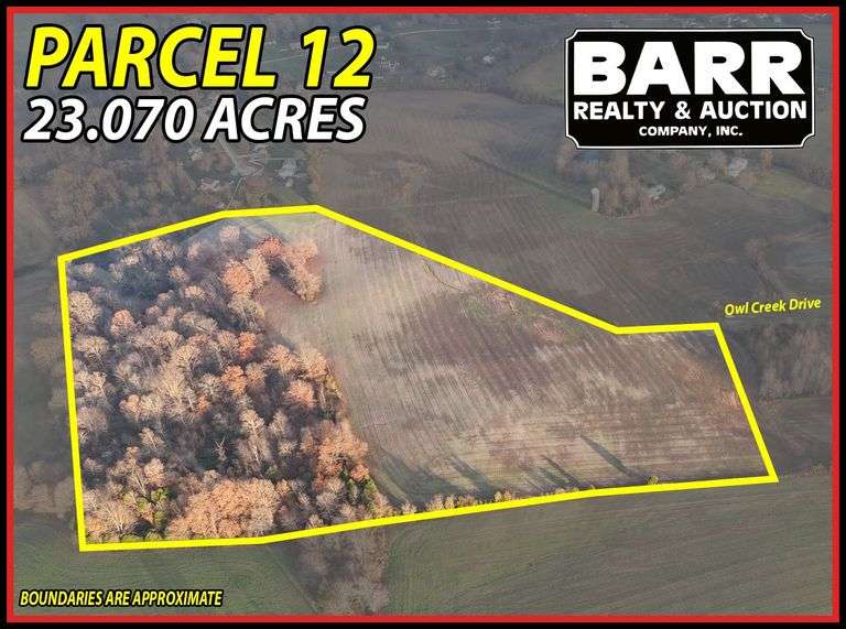 AUCTION PARCEL 12: 23.07 ACRES image