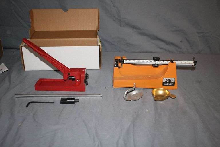 Forster Primer Seater and 500 Lyman Scale image