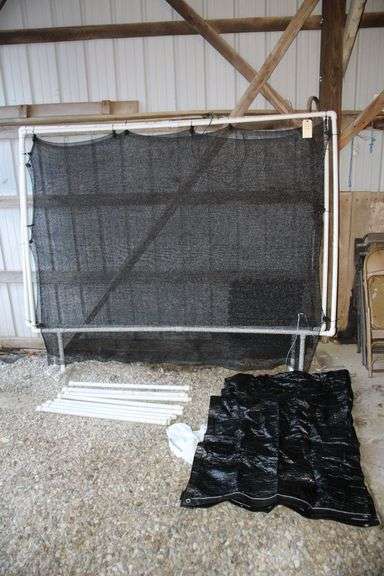 (2) 7.5 Ft. x 5 Ft. PVC Nets and Parts image