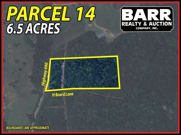 AUCTION PARCEL 14: 6.5 ACRES image