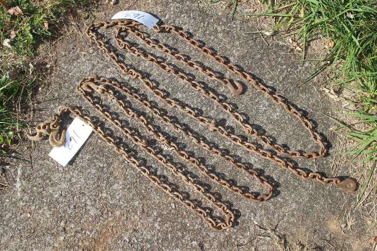 12 Ft. Log Chain with (2) Hooks and 10 Ft. Log Chain with (2) Hooks image