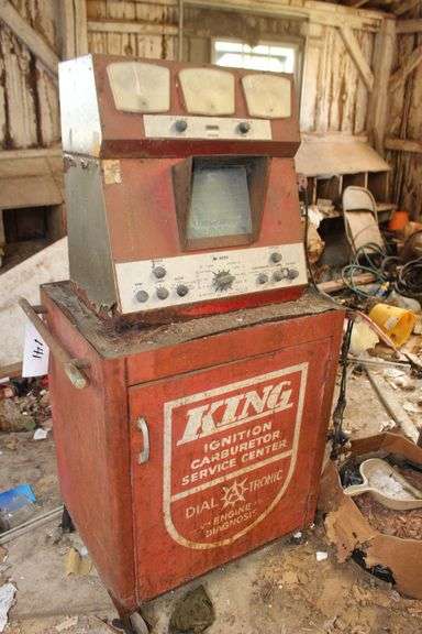 King Ignition Carburetor Service Center Cart image
