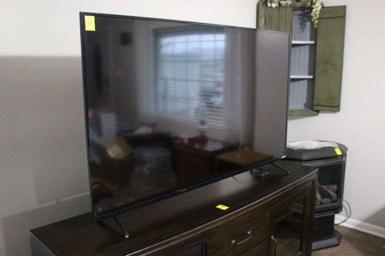 60 In. Vizio Flat Screen TV with Remote image