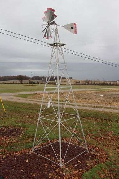 12 Ft. Windgards Stainless Aluminum Ornamental Windmill image