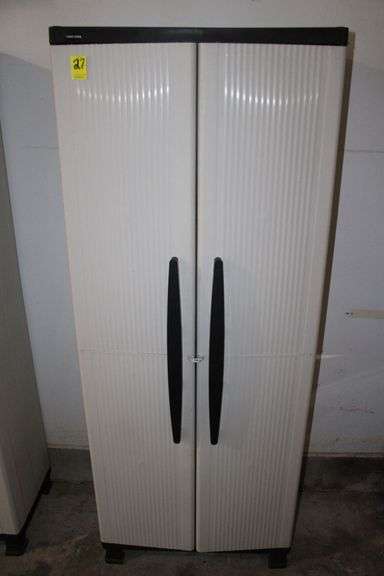 2 Door Black and Decker Plastic Storage Cabinet image