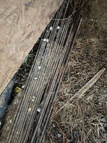 (16) Pieces of 18 ft. Rebar image