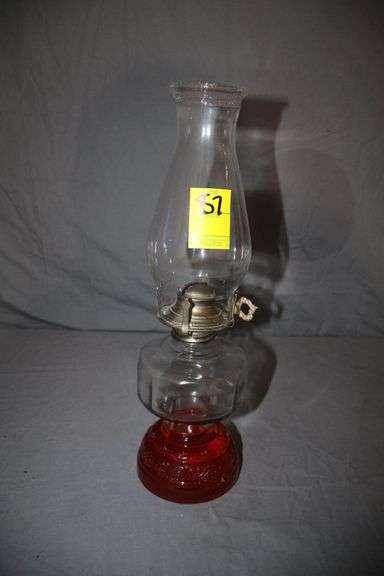 Oil Lamp with Globe image