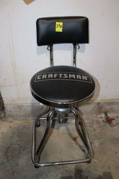 Craftsman High Back Swivel Stool image