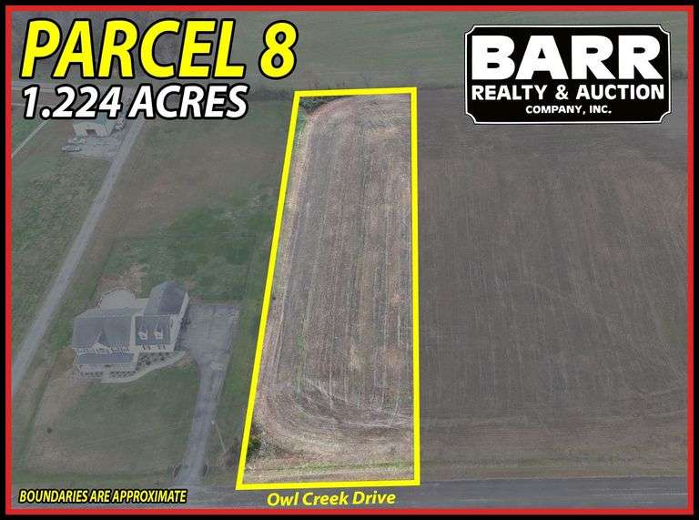 AUCTION PARCEL 8: 1.224 ACRES image