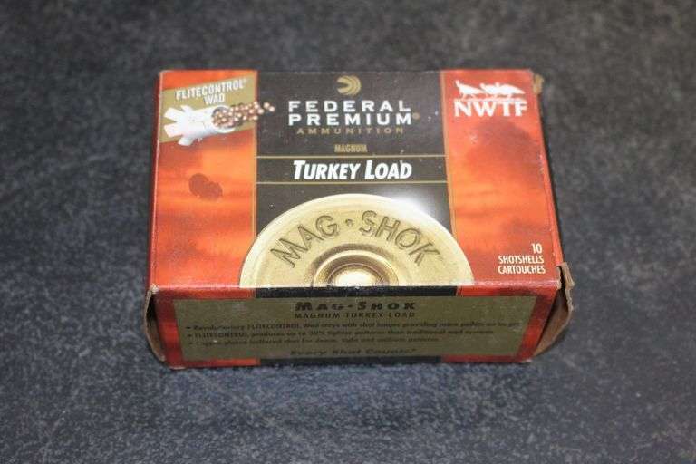 Federal Premium 12 Gauge 3 in Turkey Load Shotgun Shells image