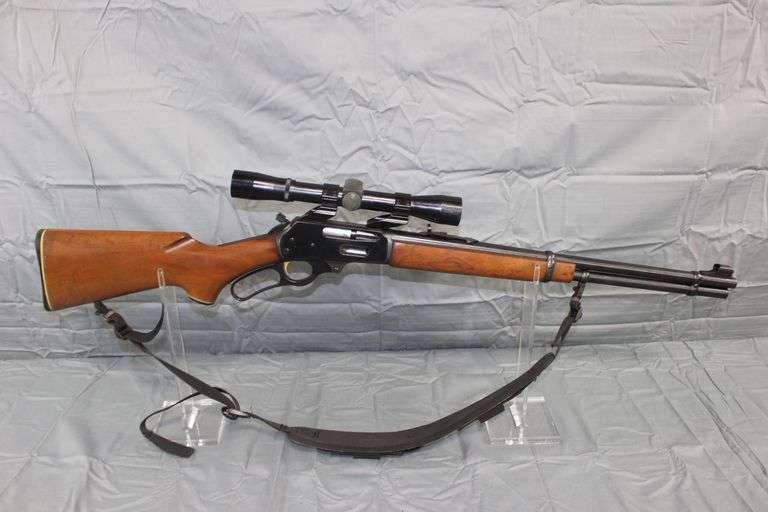 Marlin Model 336, 30-30 WIN Lever Action Rifle with Bushnell Sportview 4x, 32 Scope image