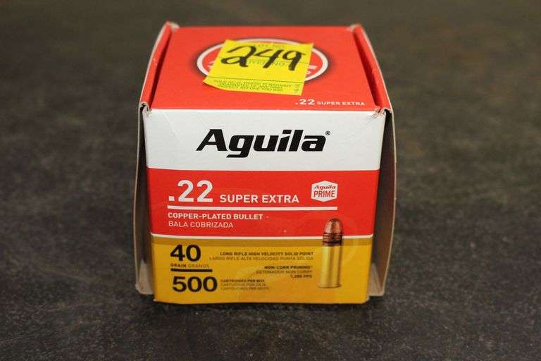Aquila .22 Super Extra 40 Gr Copper Plated Bullet image