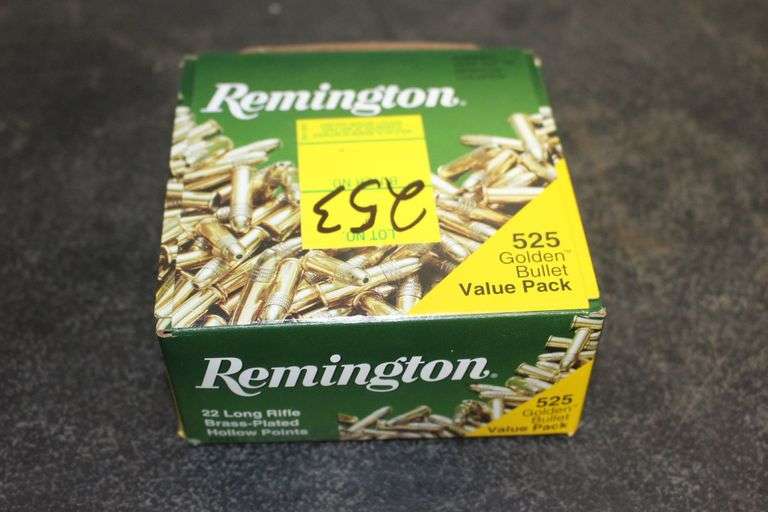 Remington 22 Long Rifle Brass Plated 36 Gr Hollow Point image