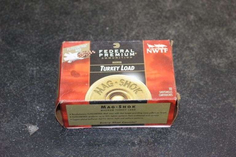 Federal Premium 12 Gauge 3 in Turkey Load Shotgun Shells image