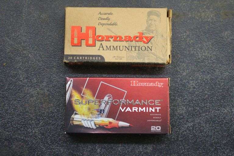 Hornady 204 Ruger 40 GR V-Max Cartridges, Hornady Superformance Varmit 204 Ruger 32 GR V-Max Cartridges image