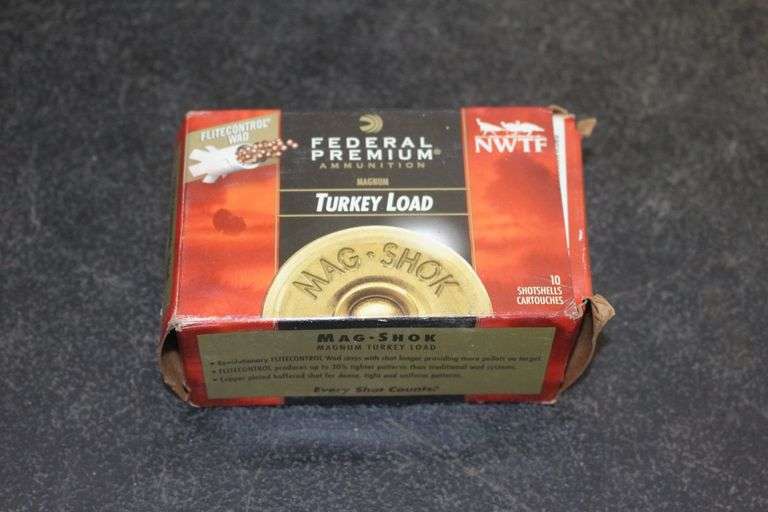 Federal Premium 12 Gauge 3 in Turkey Load Shotgun Shells image
