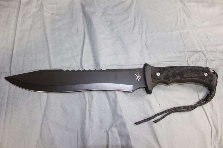 Tac Assault TA-035B Fixed Blade Knife with Sheath image
