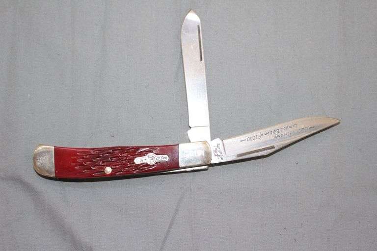 Bear and Son Cutlery 0191 Limited Edition 1000 2 Blade Pocket Knife and Tin Case image