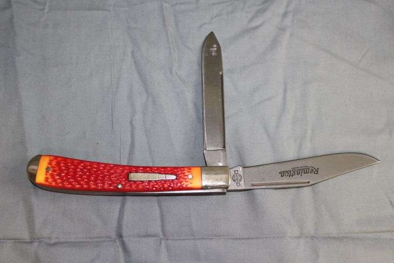 Remington Stockman Knife New Tang Stamp Series 2 Blade Pocket Knife image
