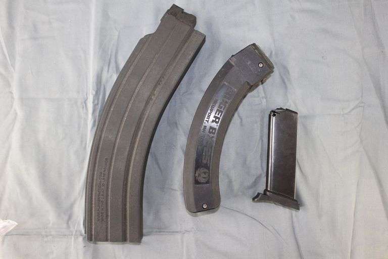.22 L.R 35 Round Magazine, Ruger BX-25 25 Round Magazine, and Unknown Caliber Magazine image