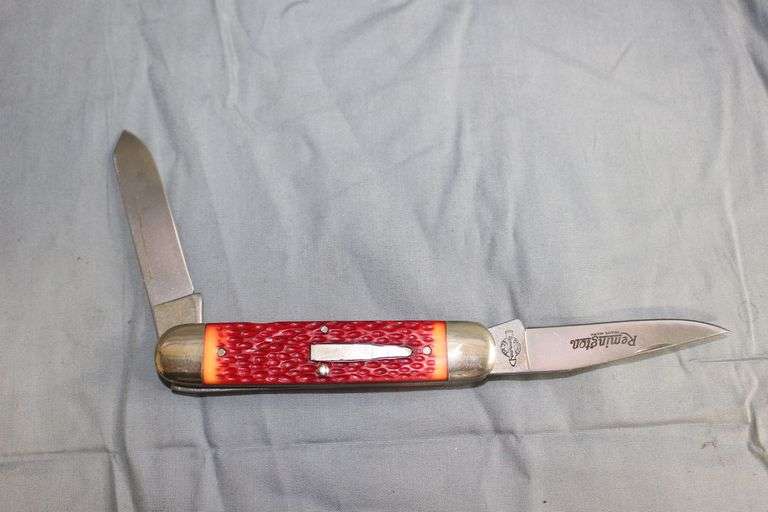 Remington Double Ended Jackknife New Tang Stamp Series 2 Blade Pocket Knife image