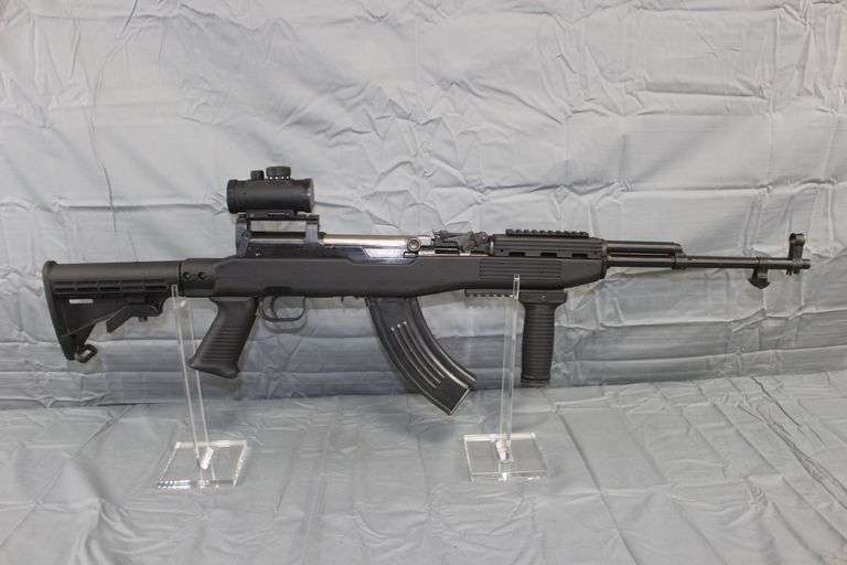 Norinco SKS 7.62x39 Semi Automatic Rifle with Tapco Stock and Tasco Red Dot Sight image
