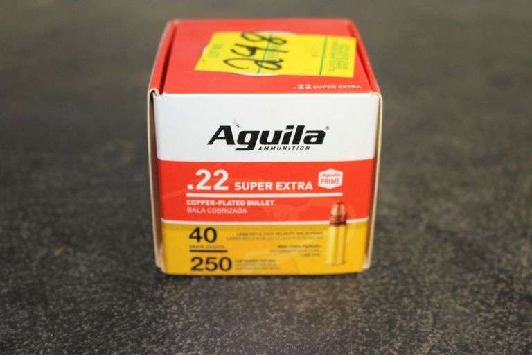 Aquila .22 Super Extra 40 Gr Copper Plated Bullet image