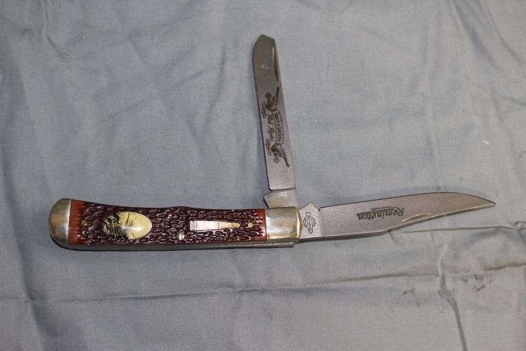 Remington "Riders of the Silver Screen" Red Rider 2 Blade Pocket Knife image