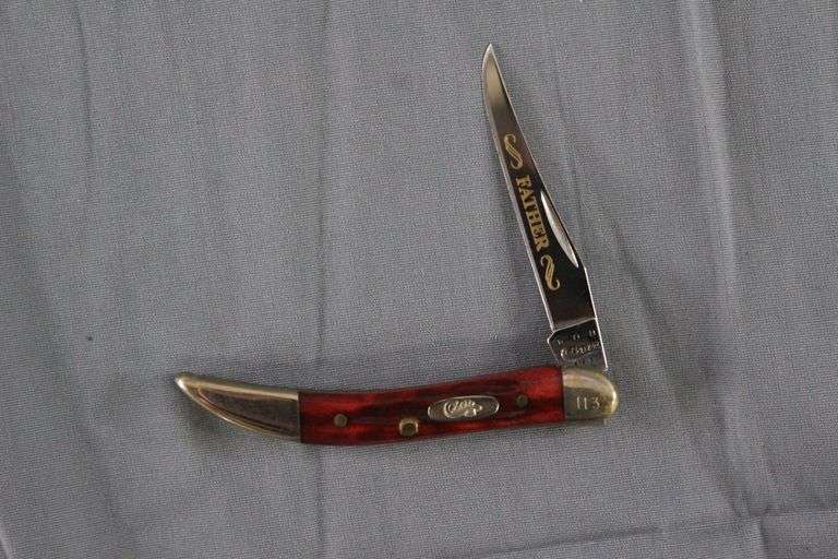 Case Tested XX Single Blade Texas Toothpick Pocket Knife and Case image