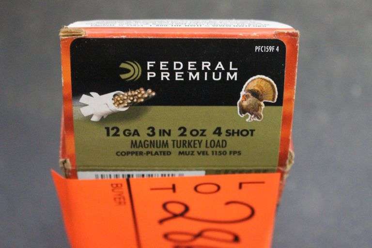 Federal Premium 12 Gauge 3 in Turkey Load Shotgun Shells image