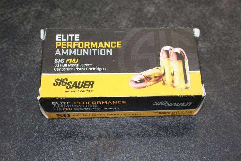 Elite Performance Ammunition 357 Sig FMJ 125 GR Full Metal Jacket image