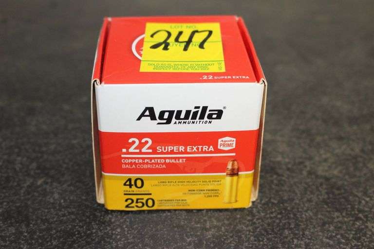 Aquila .22 Super Extra 40 Gr Copper Plated Bullet image
