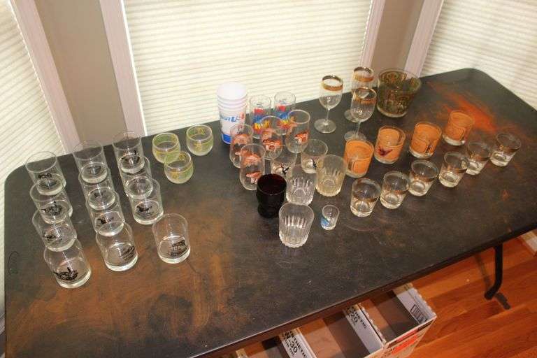 Glasses, Kentucky Derby Festival Glasses, and Misc. image