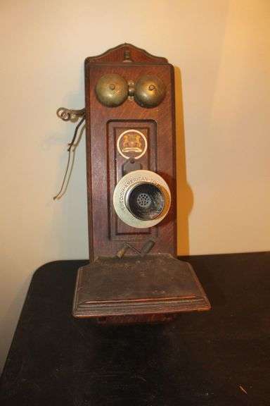 Swedish American Wall Phone image
