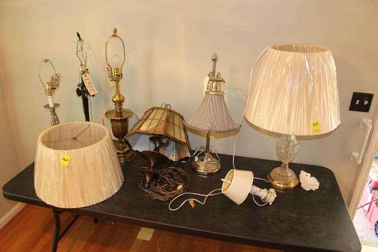 Lamps, Chandelier, Shade, and Misc. image
