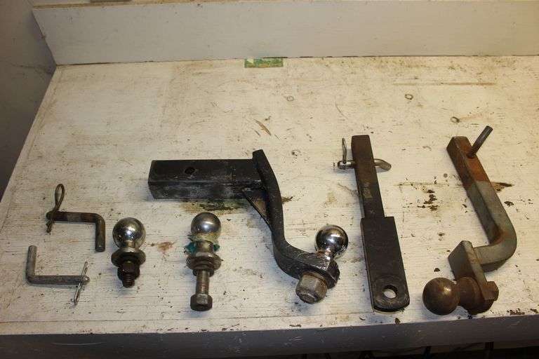 (3) 2 Inch Ball Hitches with Extra Balls image